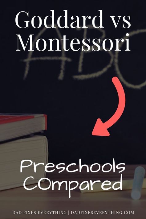 Thinking of sending your kids to a Montessori or Goddard school? In this article, I'll compare the curriculums, teachers, classrooms, activities, and more to help you decide what preschool is best for your child. Primrose Preschool, Childcare Activities Toddlers, Preschool Supply List, Primrose School, Goddard School, High Scope, Leadership Ideas, Daycare Curriculum, Early Childhood Education Programs