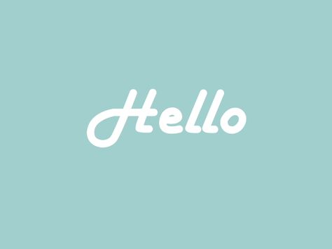 Hello Dribbble Hello Animation, Gif Hello, Hello Gif, Welcome Gif, Dribbble Design, Wave Goodbye, Optical Illusions, Bible Scriptures, Vimeo Logo