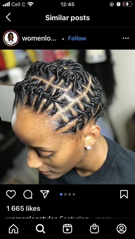 Women Barrel Loc Styles, Loc Cornrows, Barrel Loc Styles Women, Dreadlocks Journey, Dreads Short Hair, Micro Braids Styles, Dreadlocks Hair Care, Barrel Twist, Mommy Hairstyles