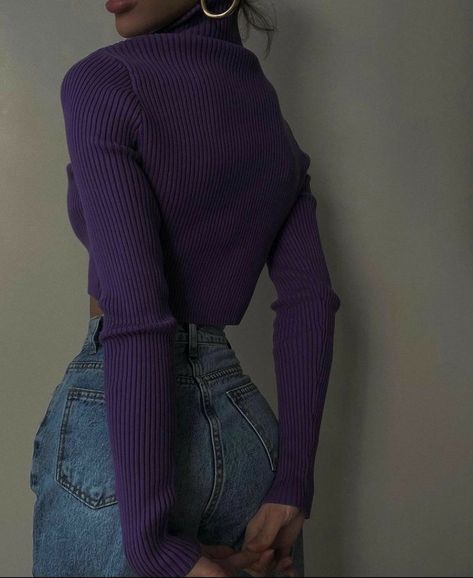 Cotton Turtleneck, New York Outfits, Color Combos Outfit, Daphne Blake, Turtleneck Outfit, Girls Fashion Clothes, Womens Casual Outfits, Trendy Tops, Outfits Casuales