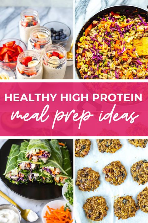 High Protein Lunch Ideas Easy, Healthy High Protein Meal Prep, Ways To Get More Protein, Meal Prep High Protein, Good Protein Foods, Get More Protein, Homemade Protein Shakes, High Protein Lunch Ideas, Cheap Meal Prep