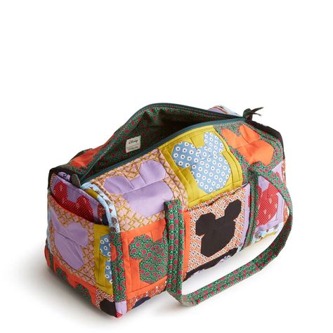 Disney Original Duffel - Cotton Gabardine | Vera Bradley Vera Bradley Disney, Disney Purse, Backpack Lunch Bag, Disney Side, Duffel Bag Backpack, Belt Purse, Stocking Stuffer Gifts, Toiletry Bag Travel, Mini Purse