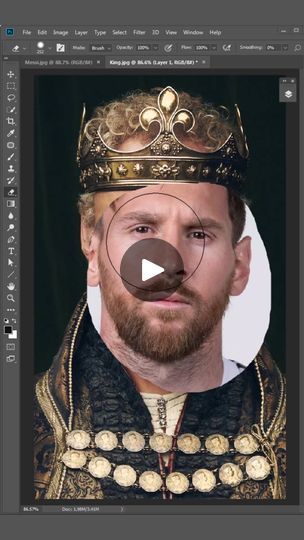 50K views · 383 reactions | Easy way to Change or Swap Face in Photoshop #viralshort #Trendvideo | Smart Graphics | Smart Graphics · Original audio 50k Views, Illustrator, Photoshop, Audio, The Originals, Photography