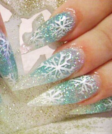 Icy Conditions Secret Nails, Holiday Nail, Sweater Nails, Holiday Nail Art, Christmas Nails Acrylic, Bling Acrylic Nails, Christmas Nail Art, Holiday Nails, Ugly Sweater