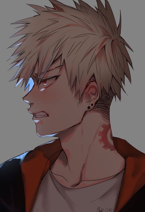 more straight line,Mhui20 💉 on Twitter: "Is he blushing!?… " Bakugo Undercut, Nape Tattoo, Anatomy Sketches, Kirishima Eijirou, Buko No Hero Academia, Straight Line, Undercut, Cute Anime Guys, Manhwa Manga