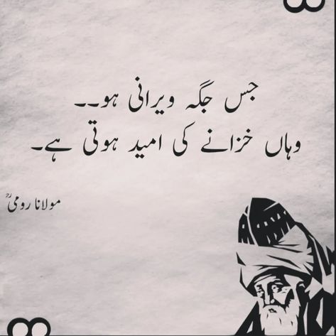 Molana Rumi, Rumi Quotes Life, Rumi Quotes Soul, Tea Lover Quotes, Urdu Quotes Images, I Love Her Quotes, Cool Science Facts, Sufi Quotes, Islamic Information