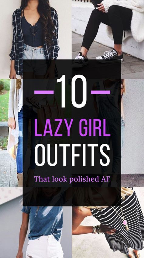 With everything that happens during a week, the last thing we girls need to be worrying about is coordinating our outfits.… Spring Outfits College, Lazy Girl Outfits, School Outfits Lazy, Outfits Lazy, Simple Outfits For School, Look Polished, Watch Belt, Lazy Day Outfit, Business Casual Outfits For Work