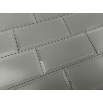 Abolos Frosted Elegance 3" x 6" Glass Subway Tile in Matte Gray Kitchen Sink Interior, Bevelled Tiles, Inviting Colors, Easy Home Improvement Projects, Decorative Wall Tiles, Matte Tile, Glass Subway Tile, Modern Tiles, Porcelain Mosaic Tile