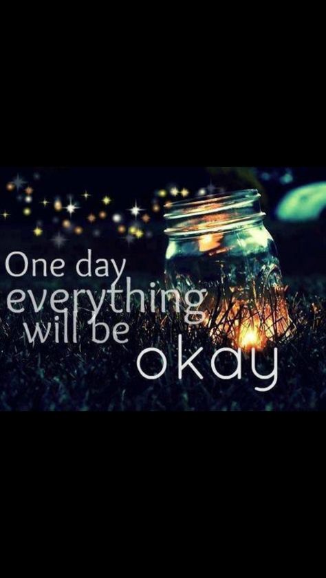 One day everything will be ok Inspirational Divorce Quotes, It Will Be Ok Quotes, Its Okay Quotes, Bed Bug Bites, Country Lyrics, Everything Will Be Ok, This Is Your Life, Love Life Quotes, Wallpaper Dekstop