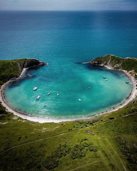 Lulworth Cove, Jurassic Coast, Nature Water, Scotland Travel, Drone Photography, Holiday Destinations, Plymouth, Cornwall, Great Britain