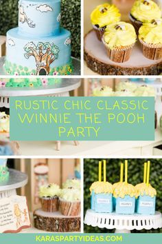 Hundred Acre Wood Birthday, Classic Winnie The Pooh Party, Winnie The Pooh Birthday Party, Pooh Birthday Party, Winnie The Pooh Party, Winnie The Pooh Cake, Pooh Party, Winnie The Pooh Themes, Pooh Birthday