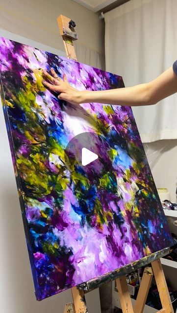 Acrylic Finger Painting On Canvas, Painting With Fingers, Acrylic Painting Canvas Abstract, Watercolor Basic, Canvas Elements, Abstract Painting Acrylic Modern, Swirl Art, Basic Watercolor, Flow Art