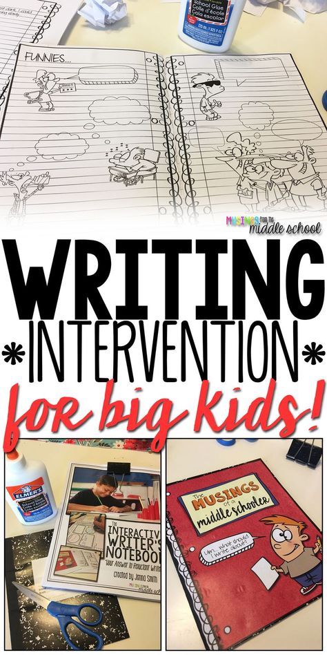 Blog post about writing interventions that work for middle school students. Classroom Organization Middle School, Writing Structure, Writing Interventions, School Highschool, Middle School Literacy, Simple Present, Homeschool Writing, Ela Writing, 4th Grade Writing