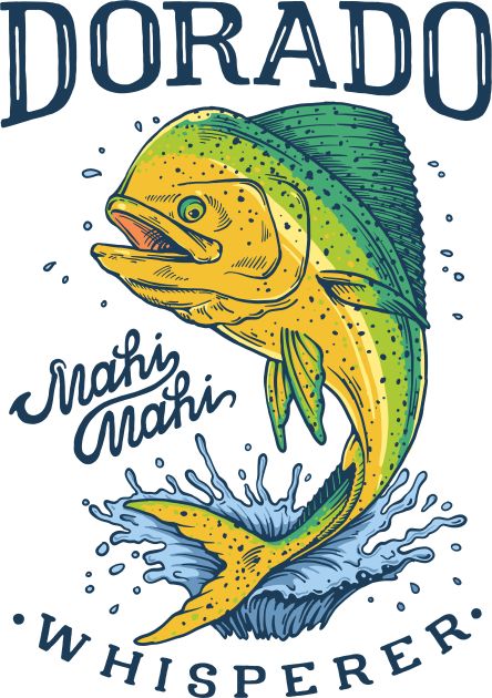 Mahi Mahi Fish Painting, Mahi Mahi Illustration, Mahi Mahi Drawing, Mahi Mahi Painting, Mahi Mahi Tattoo, Fish Tshirt Design, Dorado Fish, Mahi Mahi Fish, Mahi Fish