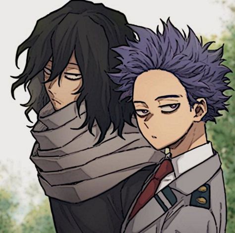 Shinso My Hero Academia, Aizawa X Shinsou, Aizawa And Shinsou, My Hero Academia Shinsou, Shinsou Hitoshi, Whatsapp Theme, My Hero Academia Eraserhead, Shouta Aizawa, Aizawa Shouta