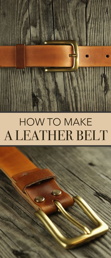 How To Make Leather Belts, How To Make A Leather Belt, Leather Belt Tutorial, Leather Things To Make, Diy Leather Belt How To Make, Belt Making, Leather Making Projects, How To Make A Belt, Leather Making