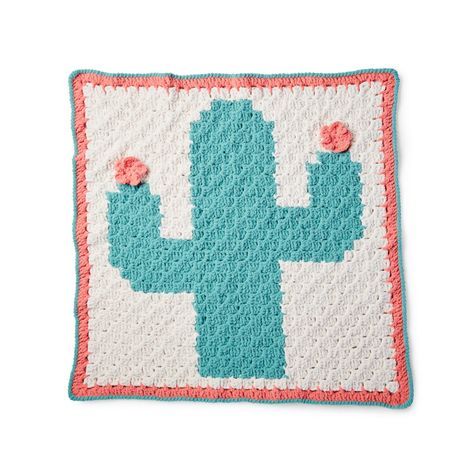 Crochet Snuggle Sack, Cactus Motif, Reverse Single Crochet, Corner Crochet, Easy Knitting Patterns Free, Corner To Corner Crochet, Crochet Cactus, Corner To Corner, Baby Blanket Pattern