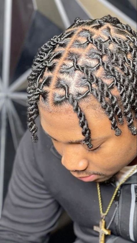 Short Locs Styles Men, Invisible Locs For Men, Invisible Locs Men Short Hair, Mens Invisible Locs, Invisible Twist Men, Twist Hair Men Short, Styles For Short Locs Men, Invisible Locs Twist Men, Short Dreadlocks Styles Men Locs