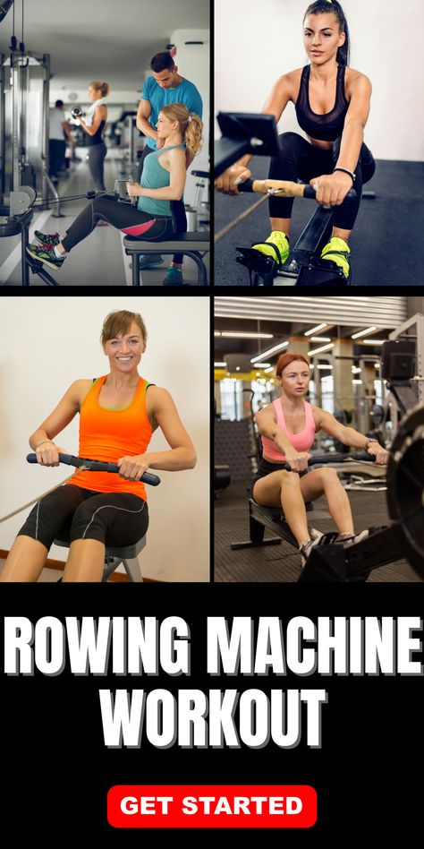 Combine running with a rowing machine workout for a potent cardio routine. Its benefits can be seen in before and after pictures.Double the fun with a partner rowing machine workout. From inverted to back exercises, it brings a fresh twist to your fitness regime. Machine Workouts, Low Intensity Cardio, Rowing Machine Workout, Total Body Toning, Body Toning, Muscular Strength, Ultimate Workout, Cardio Routine, Mobility Exercises