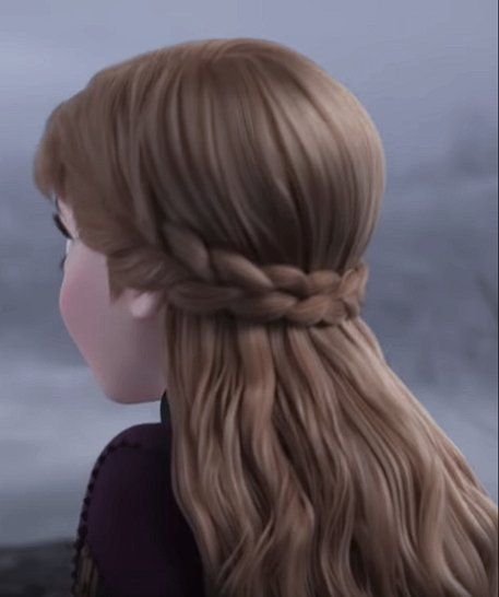 Anna Hairstyle, Anna Frozen 2, Anna Frozen, Frozen 2, Frozen, Hair