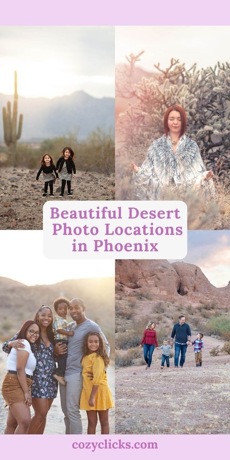 Where can I take desert pictures in Phoenix, Arizona? Looking for a desert photo background for your next family photos! Take a look at this list of Phoenix area desert photo locations. Phoenix Photo, Desert Pictures, Mountain Photoshoot, Desert Background, Click Photography, Arizona Landscape, Desert Photography, Picture Places, Peoria Az