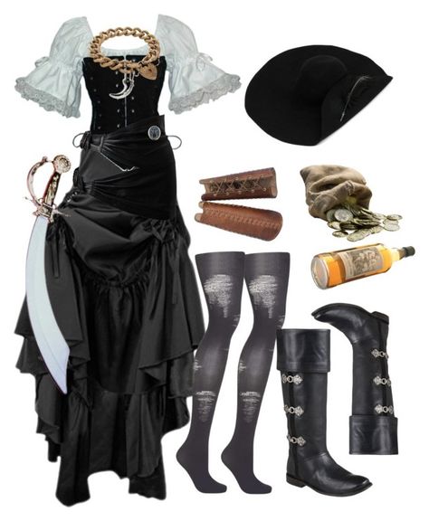 Pirate Academia, Piratecore Outfit, Pirates Costume, Movie Clothes, Heels Boots Outfit, Pirate Outfit, Pirate Fashion, Pirates Cove, Outfit Png