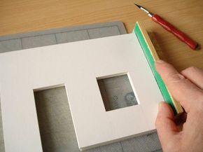 Dollhouse Walls, Miniature Construction, Solid Wall, Dollhouse Tutorials, Dollhouse Miniature Tutorials, Mini Doll House, Doll House Crafts, 3d Cnc, Dollhouse Projects