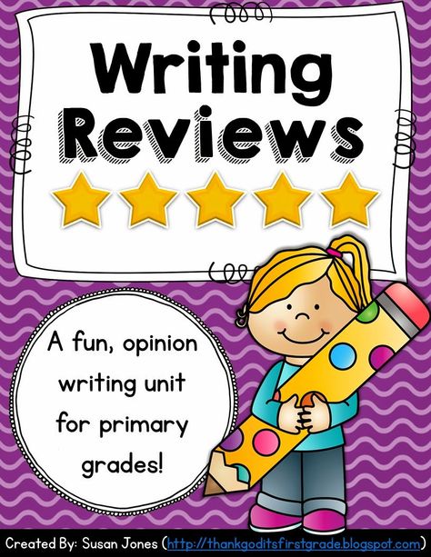 Writing Reviews in 1st or 2nd Grade: Opinion Writing Fun! Get your students to share their opinion and provide reasons to support it in this fun, primary unit! 2nd Grade Opinion Writing, Writing Reviews, Second Grade Writing, Writing Organization, Personal Narrative Writing, 2nd Grade Writing, Writing Curriculum, 1st Grade Writing, First Grade Writing