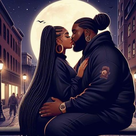 Sweet Nicknames, Names To Call Your Boyfriend, Black Love Artwork, Ebony Love, Black Woman Artwork, Black Couple Art, Afrocentric Art, Black Art Painting, Black Love Couples