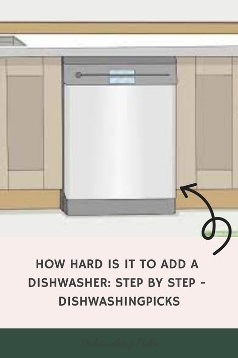 Introducing the process of integrating a dishwasher into your kitchen can be both an exciting and challenging endeavor. Many homeowners may find themselves contemplating the task, wondering about the complexities involved and the level of difficulty they might encounter. In this exploration from dishwishingpick, we will delve into the question, “How hard is it to add a dishwasher?” Unpacking the considerations, steps, and potential challenges associated with this undertaking will provide valuabl How To Add A Dishwasher To Kitchen, Installing A Dishwasher, Adding Dishwasher To Old Kitchen, Adding A Dishwasher To Kitchen, How To Install A Dishwasher, Dishwasher Drain Hose, Mini Dishwasher, Dishwasher Installation, Samsung Dishwasher