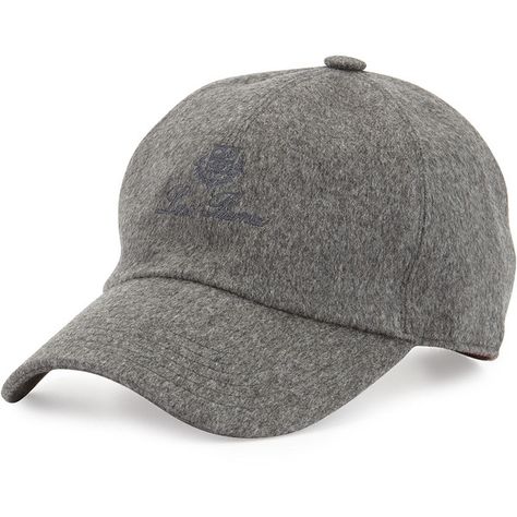 Loro Piana Hat, Loro Piana Cap, 2024 Wishlist, Gray Cap, Loro Piana, Fall 2024, Baseball Hat, Bergdorf Goodman, Polo Shirts