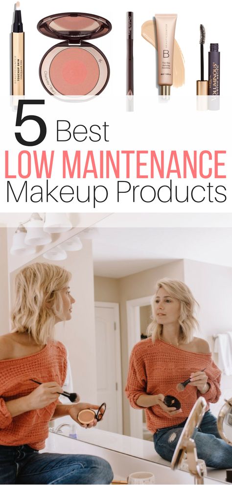 Low Maintenance Makeup Routine, Quick Mom Makeup, Low Maintenance Makeup, Mom Makeup, Quick Makeup Routine, Mom Beauty, Quick Makeup, Makeup For Moms, Favorite Makeup Products