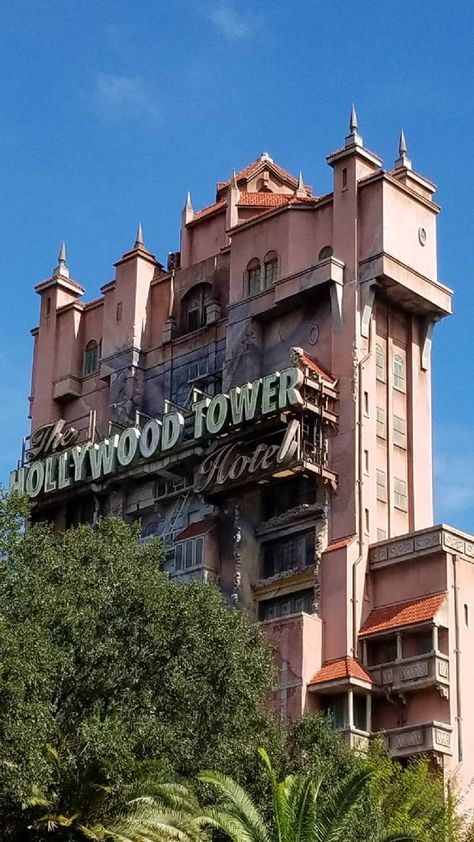 Hollywood Tower Hotel, Hollywood Tower, Tower Of Terror, Valentine Box, Theme Park, Disney World, Disneyland, Dc Comics, Tower