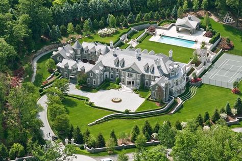 For sale, mansion, never been occupied, New Jersey, $52 million - TODAY.com Stone Mansion, Dream Mansion, Mega Mansions, Mansions For Sale, Expensive Houses, Mansions Luxury, Mansions Homes, Luxury Homes Dream Houses, Luxury House