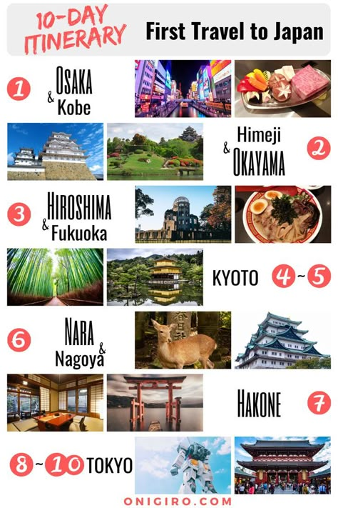 September Travel, 10 Day Itinerary, Onsen Japan, Japan Travel Destinations, Things To Do In Japan, Travel To Japan, Japan Holidays, Tokyo Japan Travel, Japanese Travel