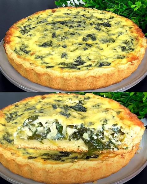 Spinach Tart, Low Calorie Cookies, Quiche Recipes Easy, Light Soups, Side Dishes For Chicken, Cheese Tart, Creamy Chicken Soup, Spinach Pie, Cheese Tarts