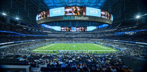 Superbowl Stadium, Google Backgrounds, Stadium Wallpaper, Basketball Background, Sofi Stadium, Nfl Stadiums, Stadium Design, Concert Venue, Summer Backgrounds