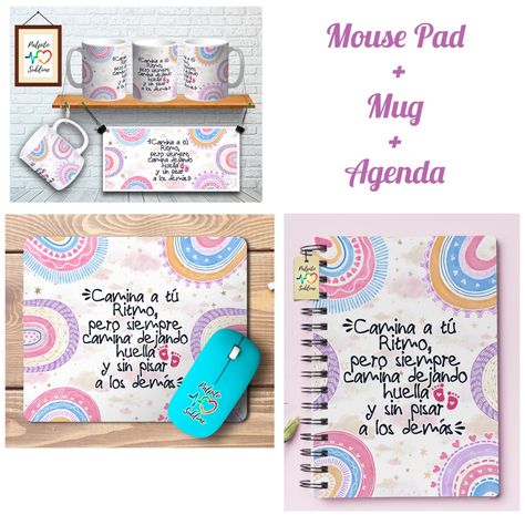 Regalos Personalizados Combo Kit sublimado pocillo Bullet Journal Ideas Pages, Journal Ideas, Mouse Pad, Bullet Journal, Cricut, Gift Ideas, Gifts, Quick Saves, Instagram