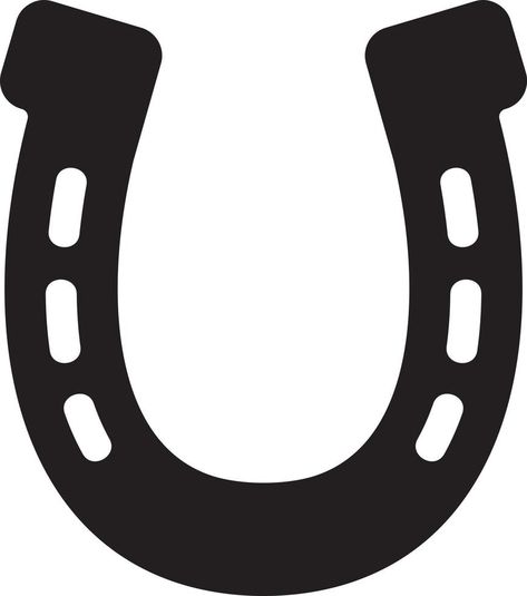 Horse shoe silhouette Horse Shoe Clipart, Horse Shoe Template, Horseshoe Svg Free, Printable Horse Template, Horse Shoe Svg, Horseshoe Art Drawing, Horse Shoe Outline, Horse Shoes Crafts, Horse Shoe Drawing