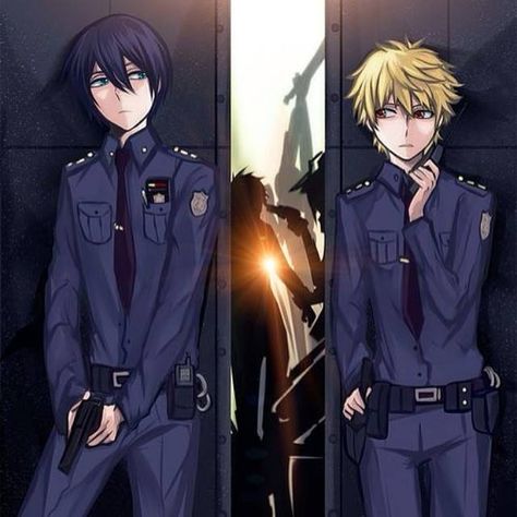 :3 Anime Policeman, Anime Guy Pfp, Guy Pfp, Noragami Anime, Anime Guy, Anime Recommendations, Outfits Polyvore, Policeman, Noragami