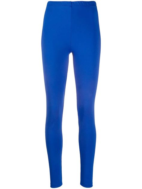 Styland high-waisted leggings blue MW264219 - Farfetch