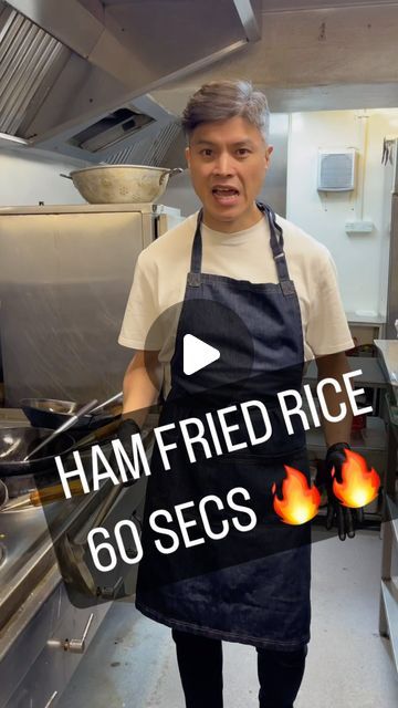 Chef Jimmy Lee on Instagram: "Ham Fried Rice Recipe
Vegetable OIl
Spam
Whisked Egg
Boiled Rive
Dark Soy Sauce
Light Sauce 
Sesame Oil
Spring Onions
MSG 
Watch 60 sec video
SERVE!
Recipe in my New Cookbook ‘Smoking Wok’" Wok Fried Rice, Ham Fried Rice Recipe, Spam Fried Rice, Ham Fried Rice, Dark Soy Sauce, Light Sauce, Spring Onions, Fried Rice Recipe, Egg Whisk