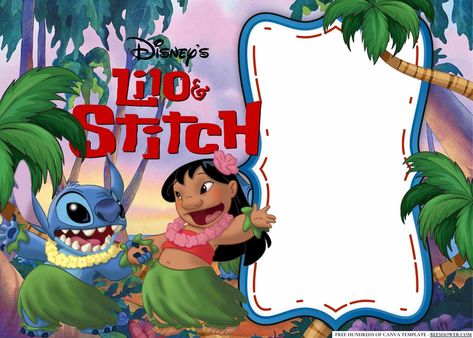 Get FREE Download Lilo and Stitch Birthday Invitations Stitch Birthday Invitation, Lilo And Stitch Birthday, Planning A Birthday Party, Minion Birthday Invitations, Mickey Mouse Birthday Invitations, Free Printable Baby Shower Invitations, Minnie Mouse Birthday Invitations, Stitch Birthday, Winnie The Pooh Birthday