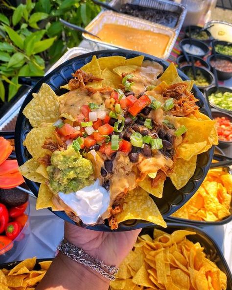 Cafe Rio Mexican Grill on Instagram: "Looking for obsession-worthy food for your next event? 🥳 Try our Nacho Bar available for easy catering with us! 🧀 Go to caferio.com/catering for more info! #caferio" Mexican Food Catering, Nacho Party, Cafe Rio, Nacho Bar, Bar Catering, Food Catering, Mexican Grill, Taco Bar, Mexican Food