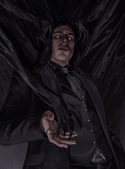 Murderous Character Art, Madness Character Design, Evil Politician Character Art, Follower Of Set Vampire, Vampire Priest Art, Organ Aesthetic Dark, Evil Old Man Character Design, Medieval Aesthetic Outfit Male, Evil Man Art