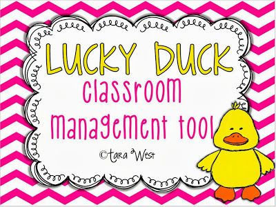 Alright friends it’s Monday and I am here with a quick classroom management freebie!  This is not an original idea I’m sure so I don’t take any credit for it!  I started this in my classroom a few weeks back and it’s being going great so I wanted to share with you!   It seems … Kindergarten Behavior, First Grade Ideas, Lucky Ducks, Behavior Incentives, Teaching Classroom Management, Classroom Helpers, Classroom Management Tool, Classroom Behavior Management, Lucky Duck