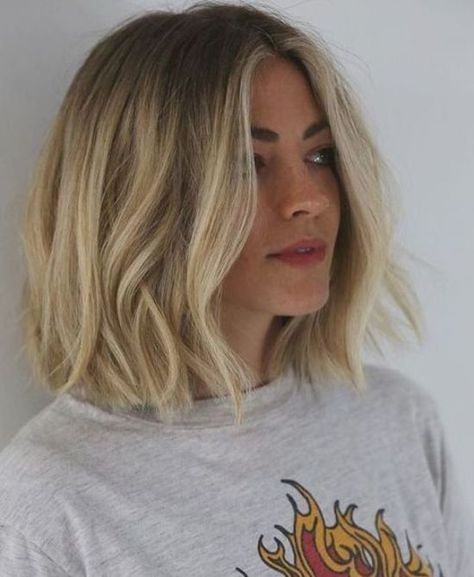 Bob Balayage, Cute Bob Hairstyles, Balayage Bob, Blond Balayage, Medium Bob Hairstyles, Shoulder Hair, Bob Hairstyles For Fine Hair, Short Bob Haircuts, Long Bob Hairstyles