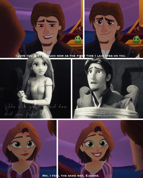 Eugene And Rapunzel Fan Art, Rapunzel And Eugene Aesthetic, Rapunzel And Eugene Fan Art, Photos With Quotes, Tangled Fanart, Tangled Stuff, Tangled Up In You, Tangled Tv Show, Disney Romance