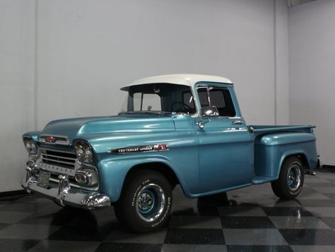 1959 Chevrolet Apache for sale - Fort Worth, TX | OldCarOnline.com Classifieds Classic Trucks For Sale, Chevy Apache, Chevrolet Apache, Chevy Stepside, Chevy Pickup Trucks, Chevrolet Pickup, Old Pickup Trucks, Antique Trucks, Cars Classic