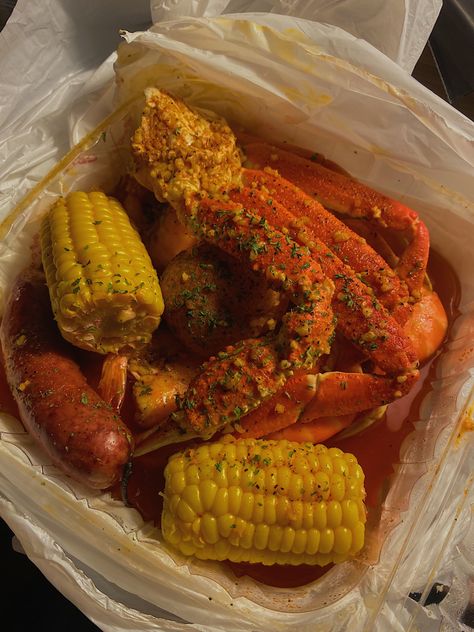 Sea Food Boil Aesthetic, Seafood Boil Aesthetic, Lotus Seafood, Juicy Seafood, Seafood Aesthetic, Seafood Ideas, Seafood Boil Recipes, Yummy Seafood, Soul Food Dinner